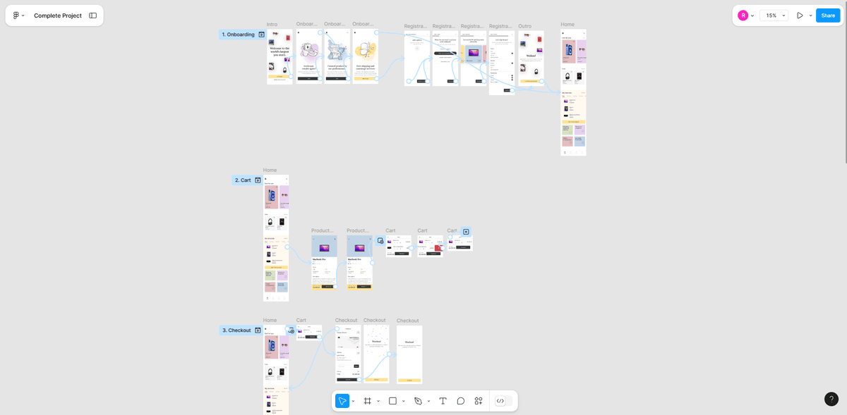E-Commerce App Design